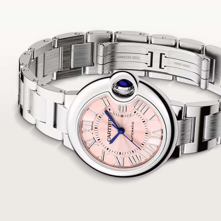 【1:1 Super Clone】BALLON BLEU Pink Dial 33mm