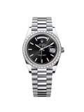 【1:1 Super Clone】 Day-Date 40mm 228396TBR-0024 Black Dial Diamond Bezel