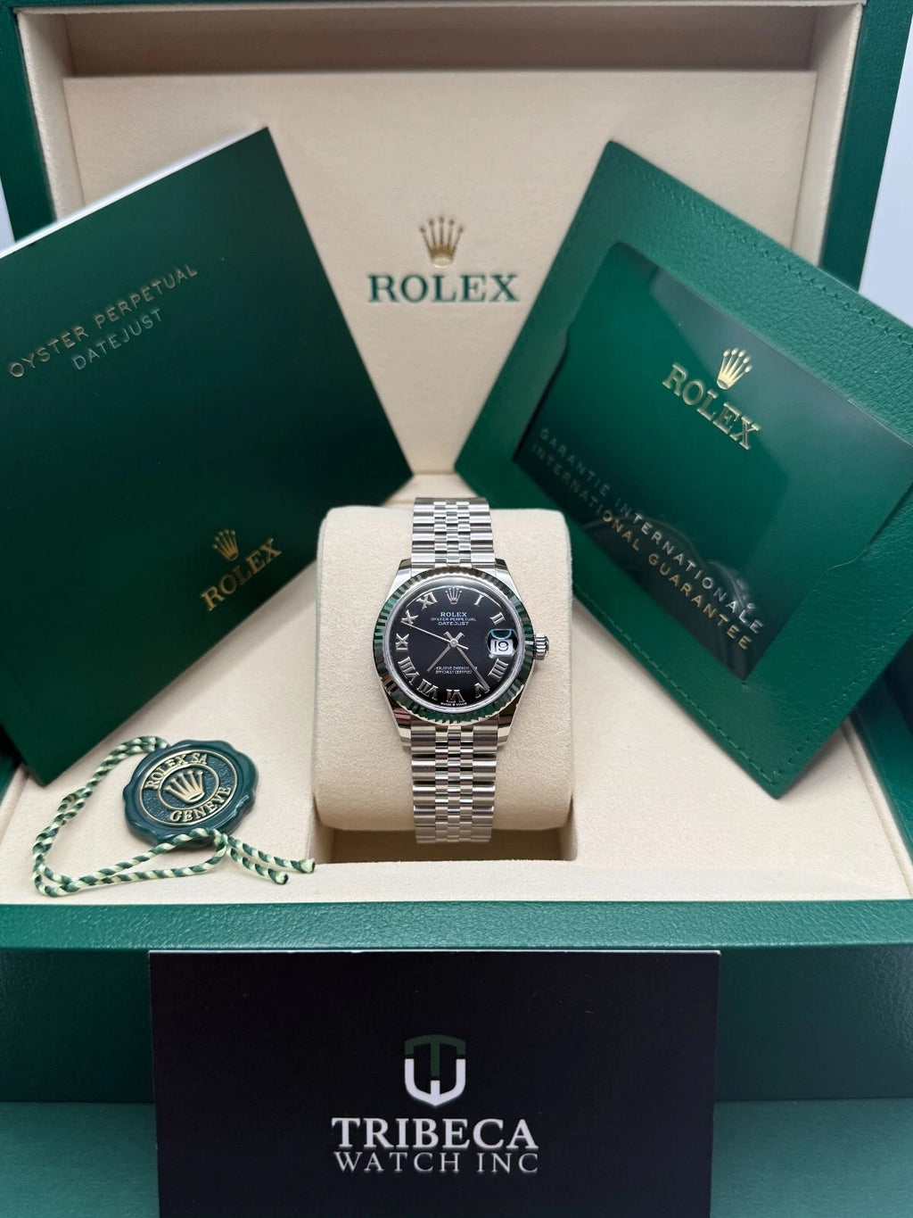 【1:1 Super Clone】 Datejust m278274-0001/0002 Bright Black Dial 31mm Oyster Bracelet