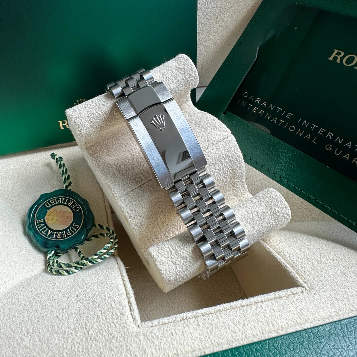 【1:1 Super Clone】  Datejust 36mm 126234 Blue Diamond Dial Stainless Steel Jubilee Mens Watch