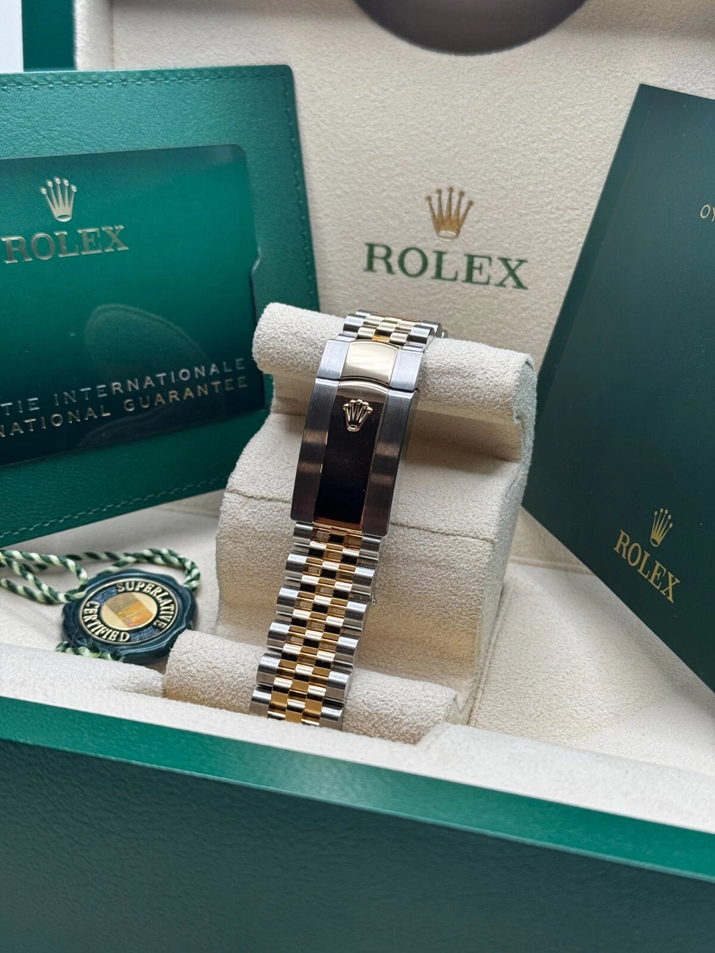 【1:1 Super Clone】  Datejust 41mm 126333 Black Diamond Jubilee Steel and Yellow Gold Men’s Watch