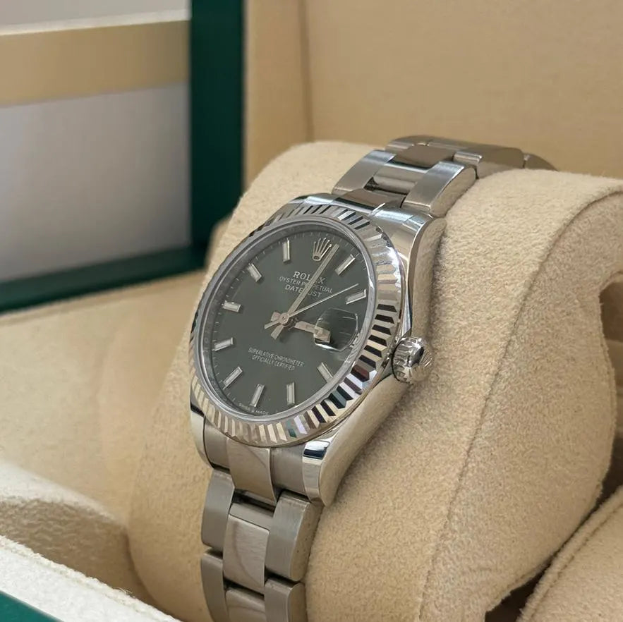 【1:1 Super Clone】 Datejust m278274-0017/0018 Green Dial 31mm Oyster Watch