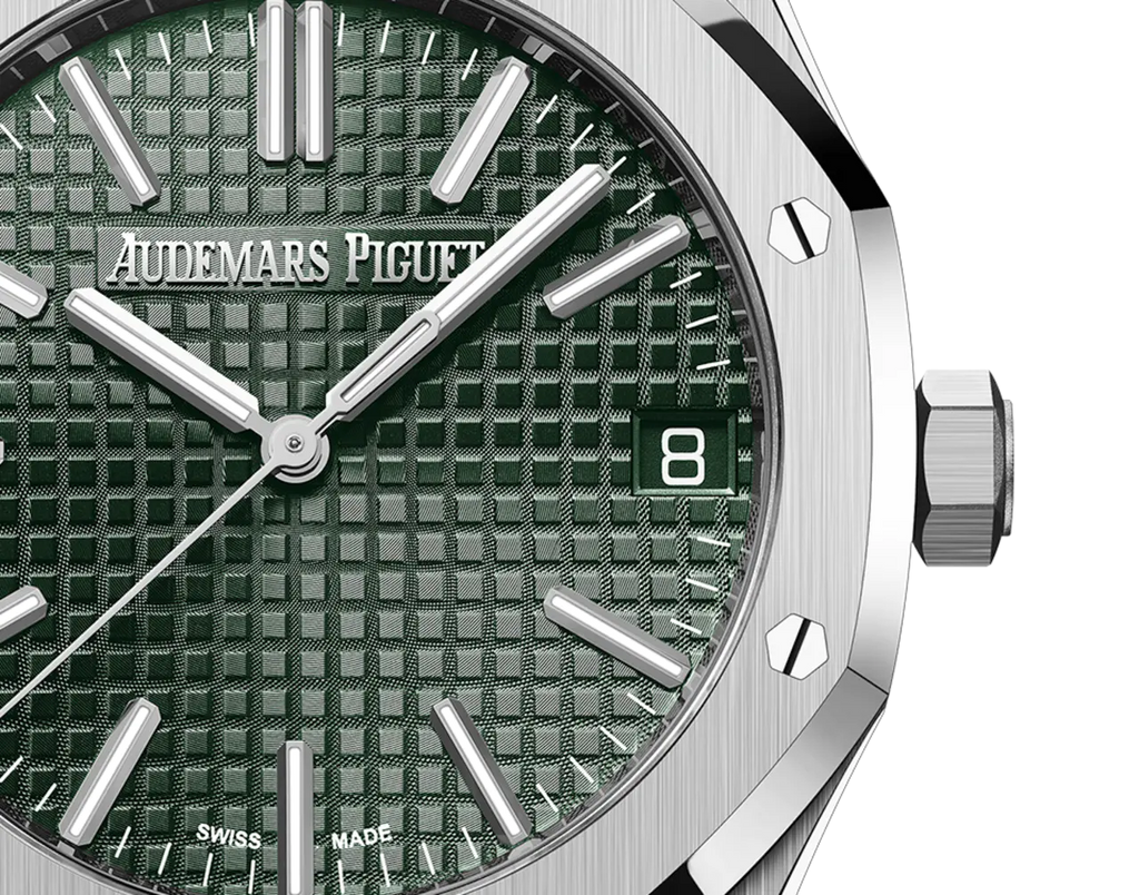 【1:1 Super Clone】A&P ROYAL OAK Khaki Green Dial 41mm