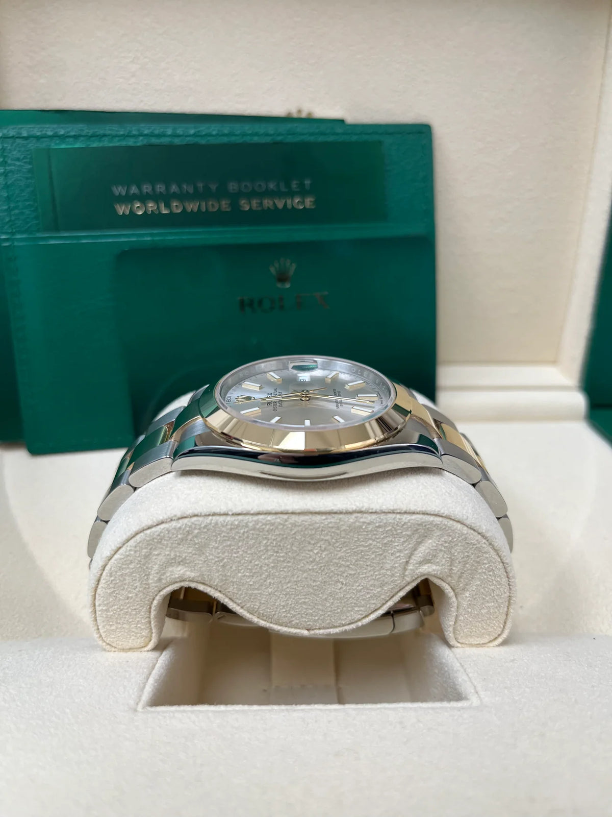 【1:1 Super Clone】 Datejust 41mm 126303 Silver Index Oyster Steel and Yellow Gold Mens Watch