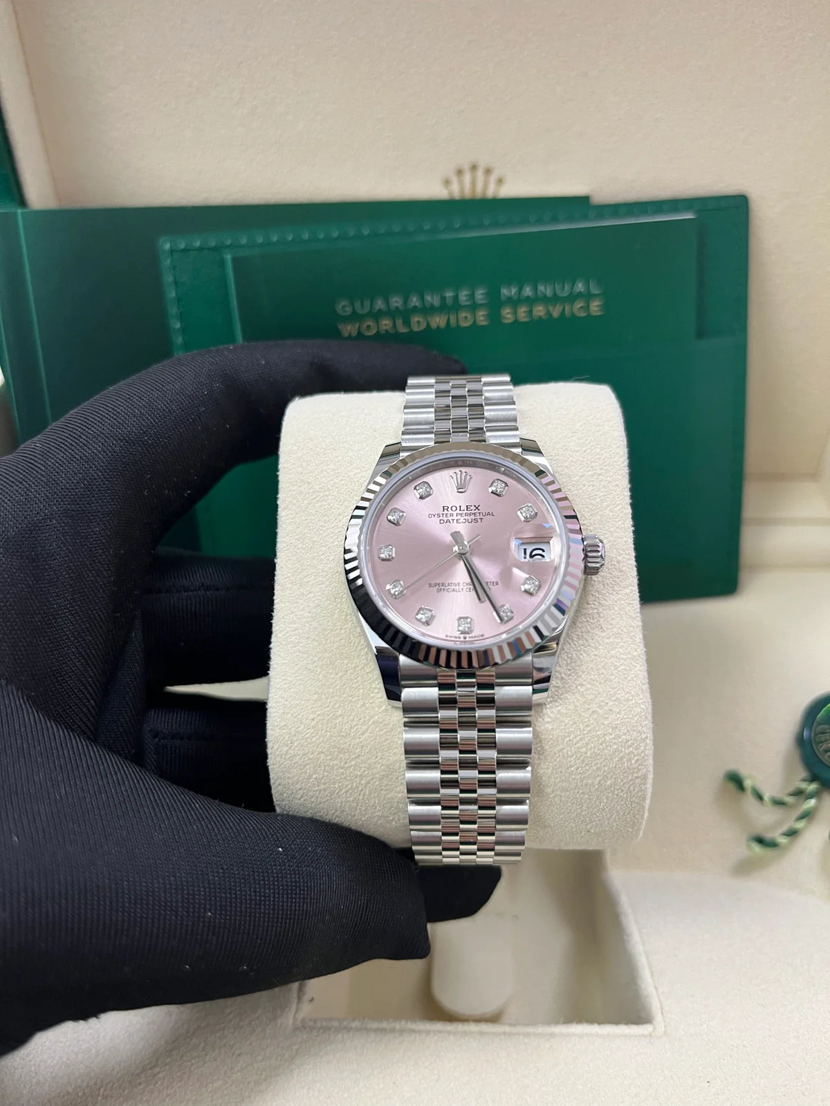 【1:1 Super Clone】 Datejust m278274-0031/0032 Pink 31mm Dial Oyster Watch