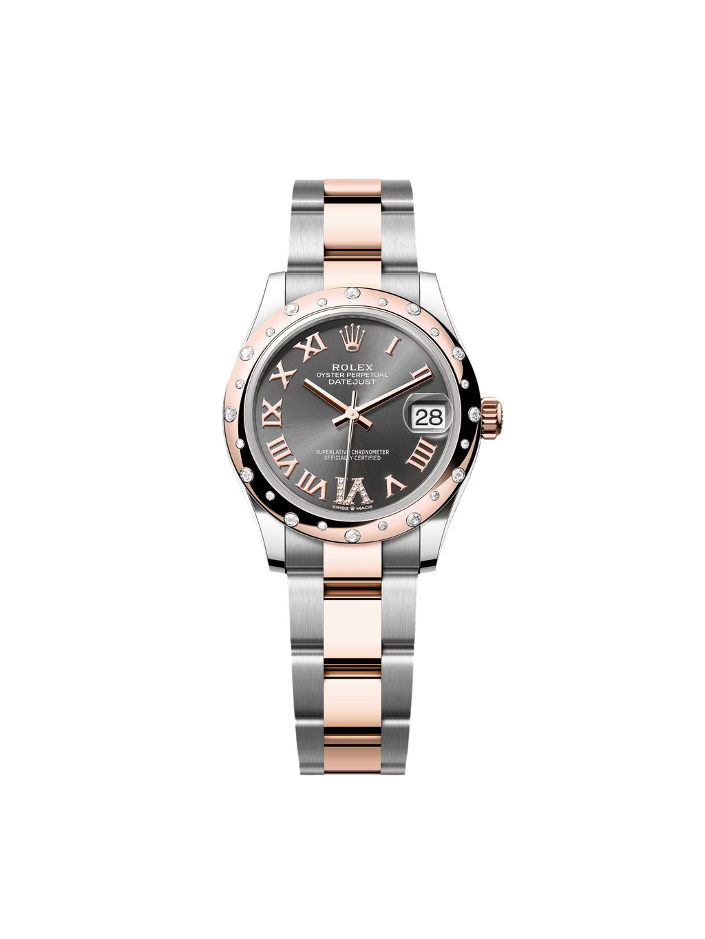 【1:1 Super Clone】 Datejust m278341-0029/0030 Slate Dial 31mm Dial Oyster Bracelet