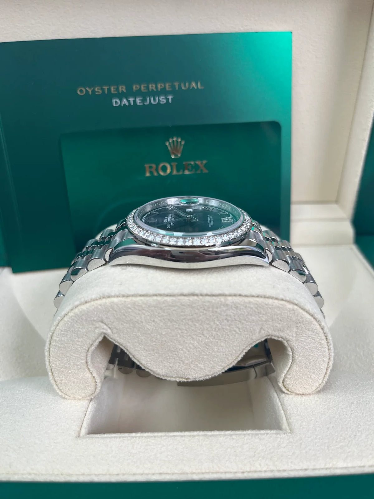 【1:1 Super Clone】  Datejust 36mm 126284 Aubergine Dial Jubilee Bracelet
