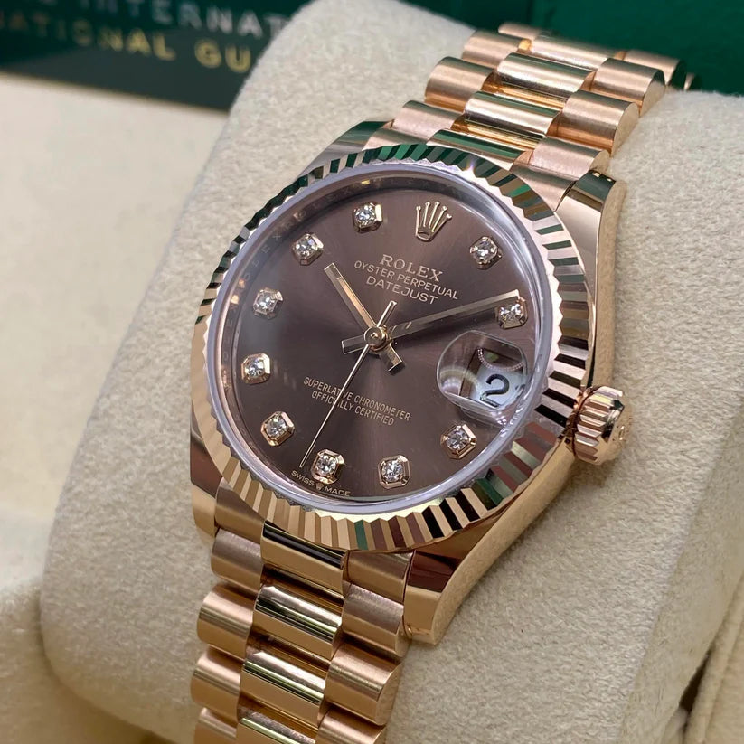 【1:1 Super Clone】 Datejust m278275-0010 Chocolate 31mm Dial