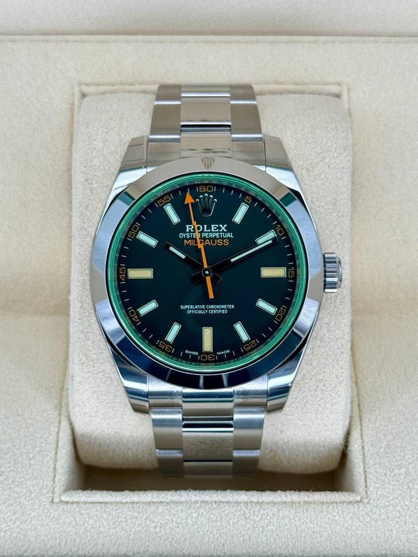 【1:1 Super Clone】  Milgauss 116400gv Black 40mm Men’s Watch