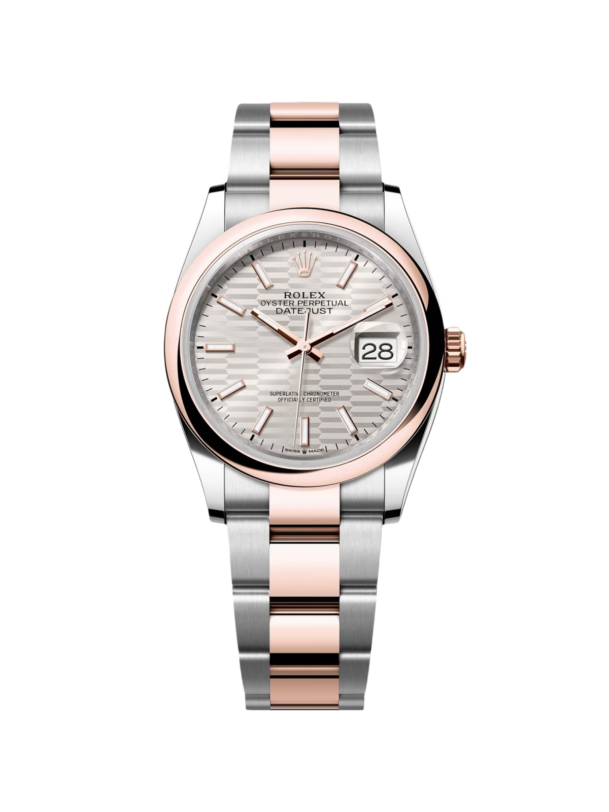 【1:1 Super Clone】  Datejust 36mm 126201 Silver Dial Oyster Bracelet Watch