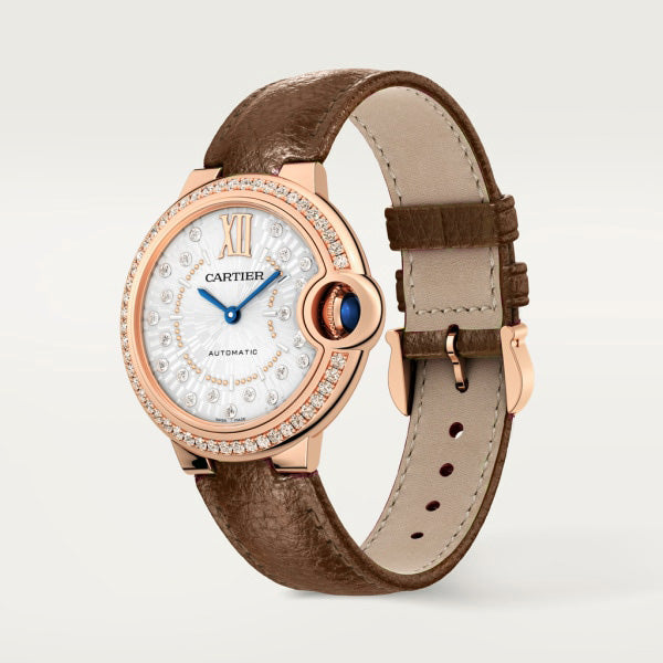 【1:1 Super Clone】BALLON BLEU Diamond Rose Gold 33mm