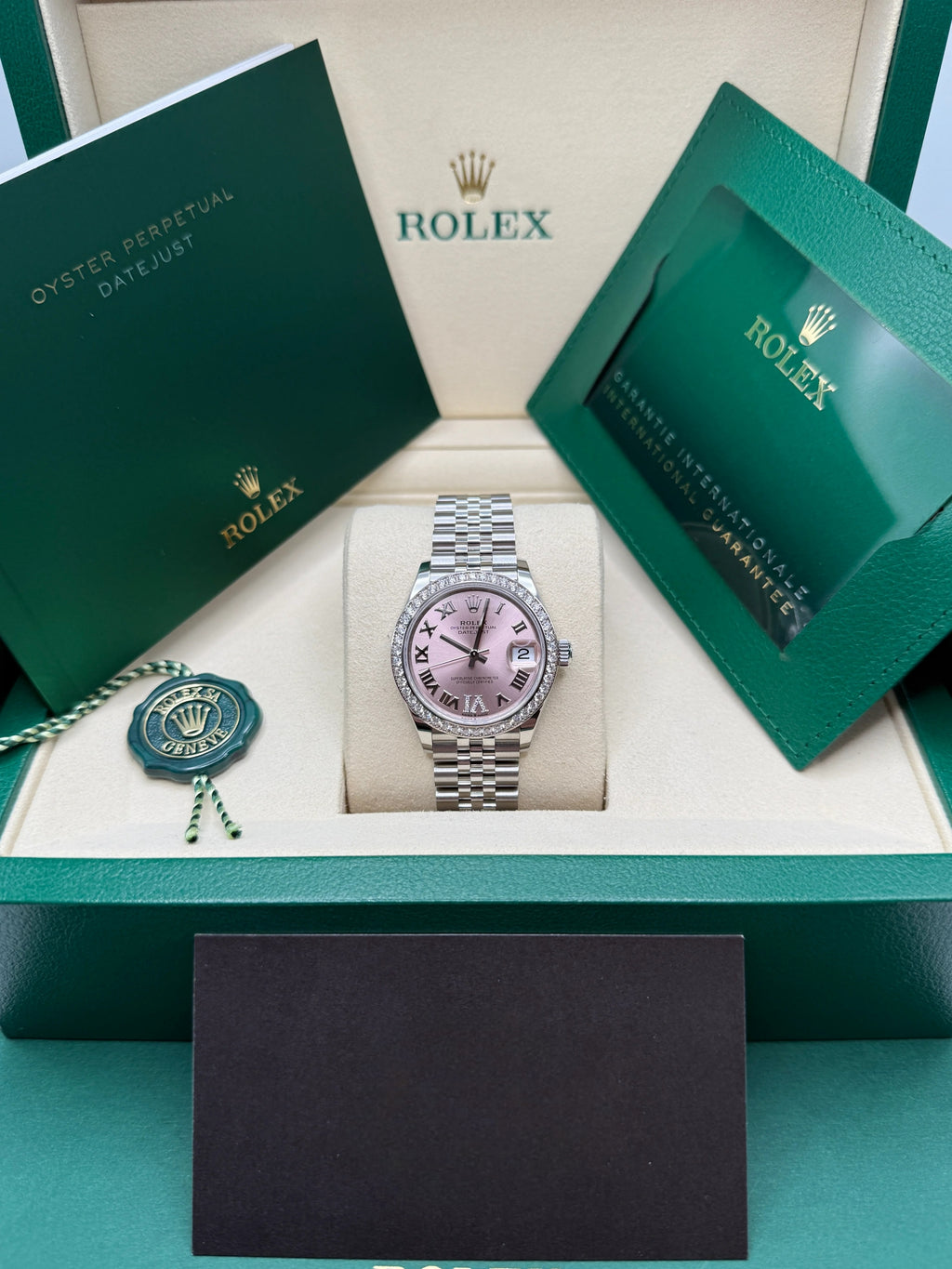 【1:1 Super Clone】 Datejust m278384RBR-0027/0028 Pink 31mm Dial Oyster Watch