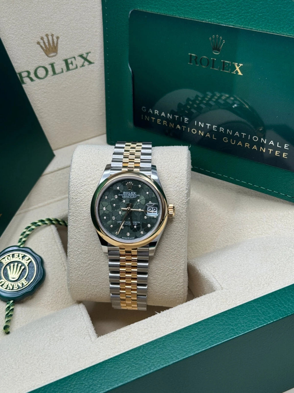 【1:1 Super Clone】 Datejust m278243-0031/0032 31mm Green Dial watch