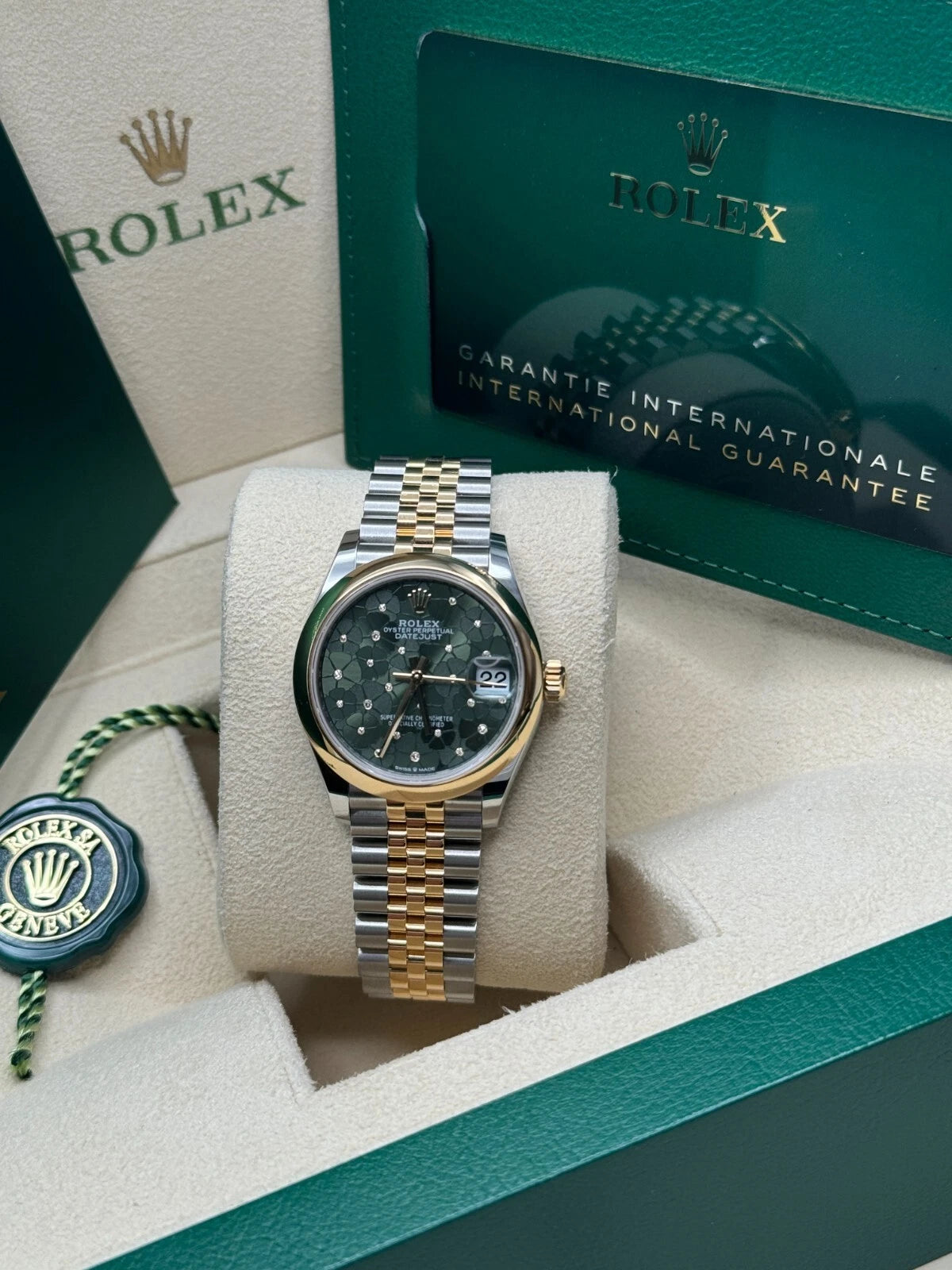 【1:1 Super Clone】 Datejust m278243-0031/0032 31mm Green Dial watch