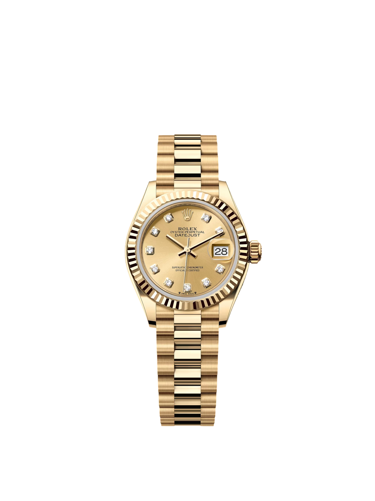 【1:1 Super Clone】 Lady-Datejust 28mm 279178 Champagne Diamonds Dial