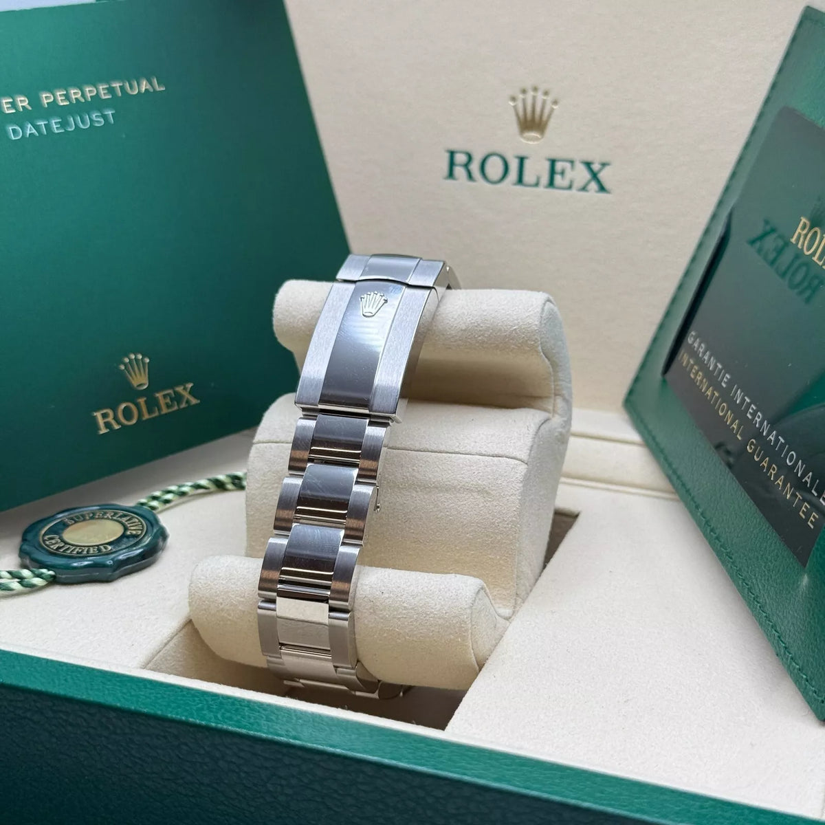 【1:1 Super Clone】  Datejust 36mm 126200 Stainless Steel Blue Dial Oyster Watch