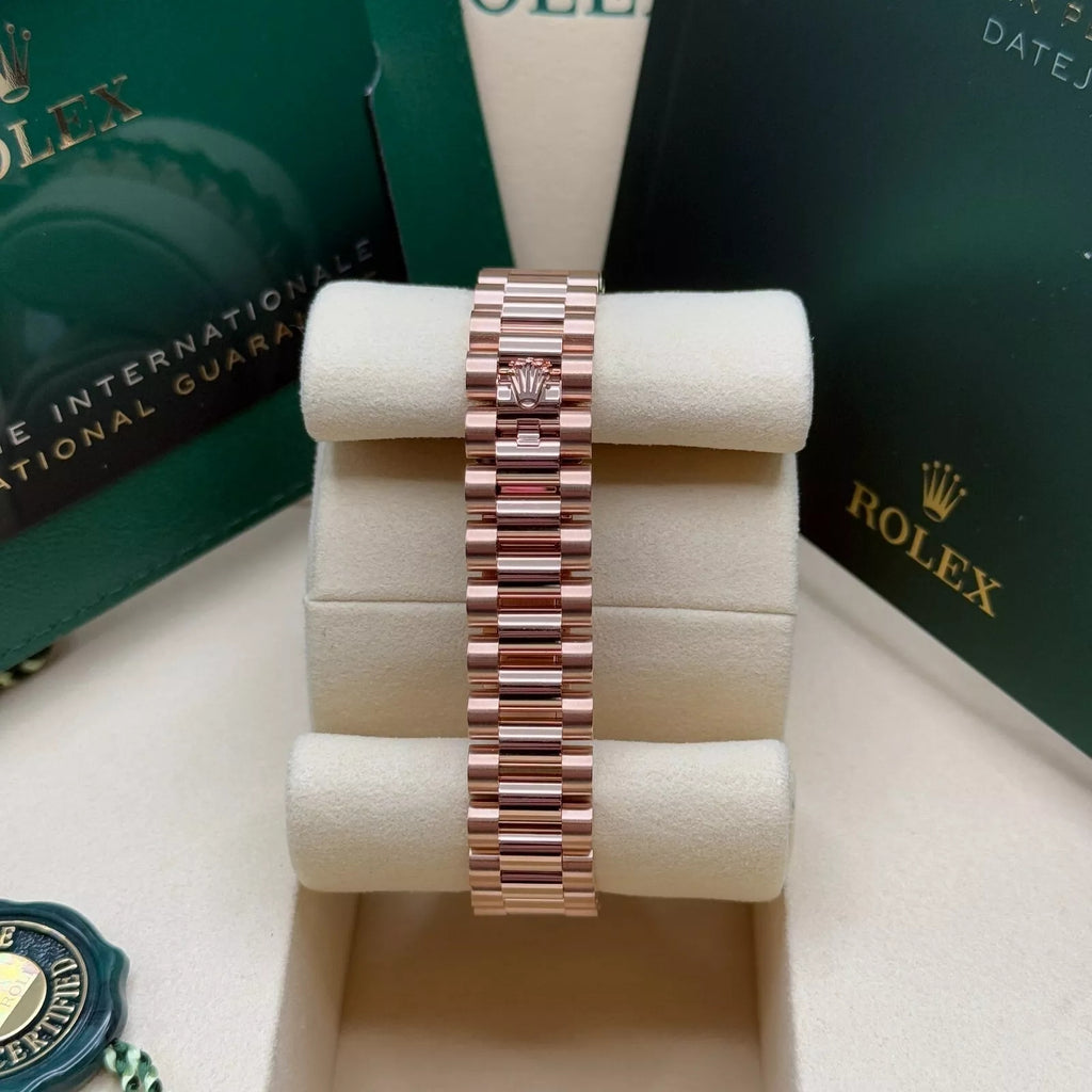 【1:1 Super Clone】 Lady-Datejust 28mm 279175 Mother-of-Pearl Dial President Everose Gold