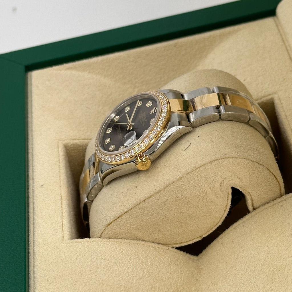 【1:1 Super Clone】 Datejust m278383RBR-0021/0022 31mm Dark Grey Dial Oyster Bracelet