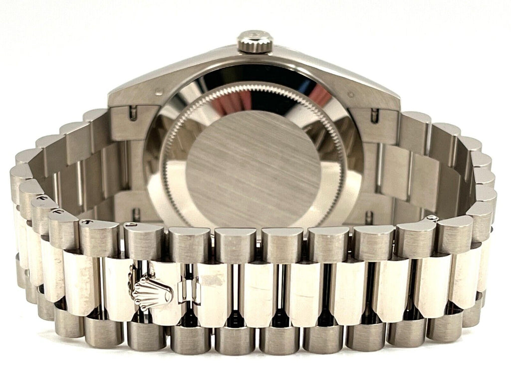 【1:1 Super Clone】  Day-Date 228236-0009 Diamonds & Sapphires Dial