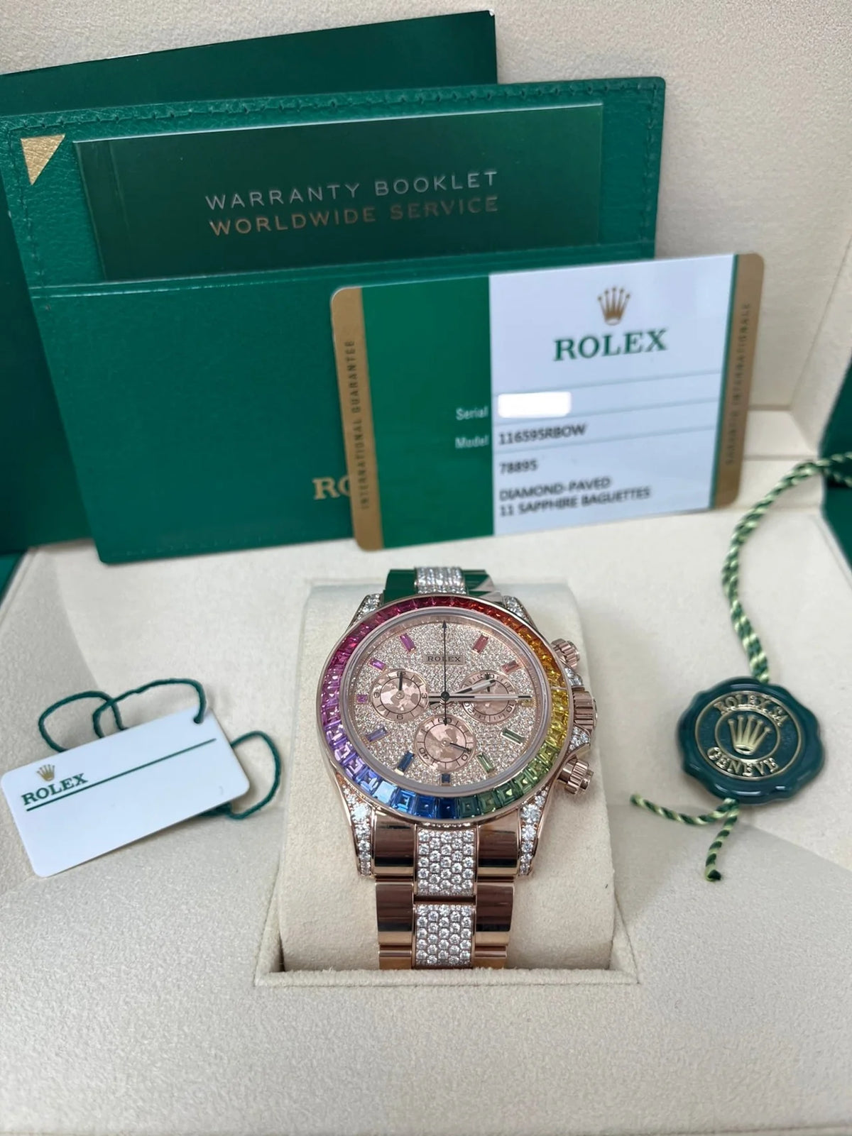 【1:1 Super Clone】Rolex Daytona 116595RBOW 40mm