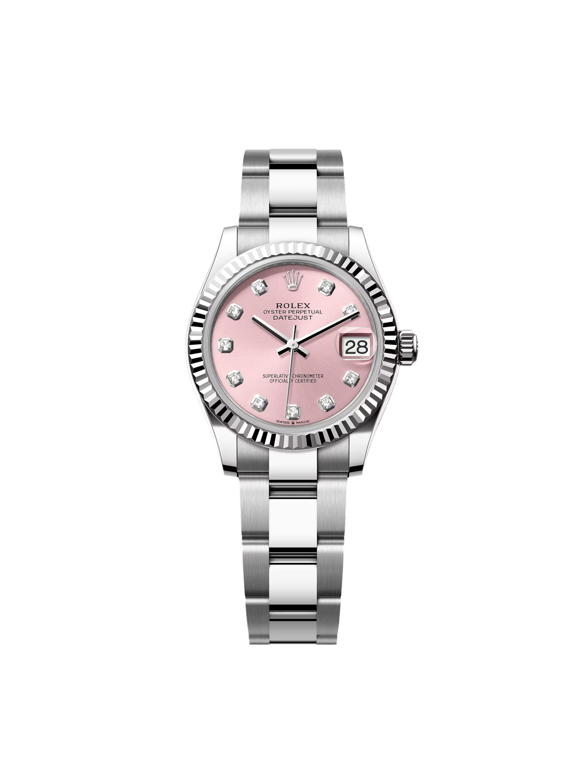 【1:1 Super Clone】 Datejust m278274-0031/0032 Pink 31mm Dial Oyster Watch