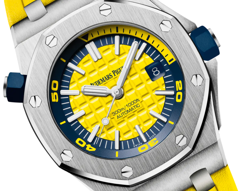 【1:1 Super Clone】A&P OFFSHORE DIVER Yellow Dial 42mm