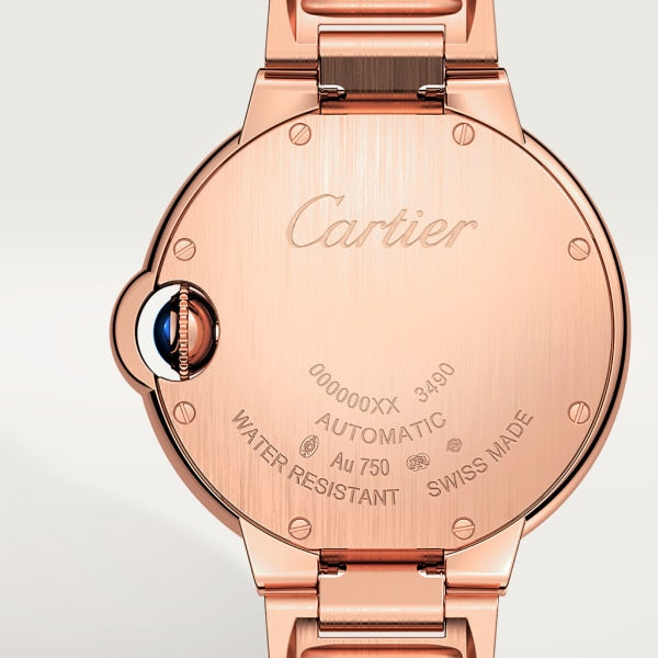 【1:1 Super Clone】BALLON BLEU Diamond Rose Gold 33mm