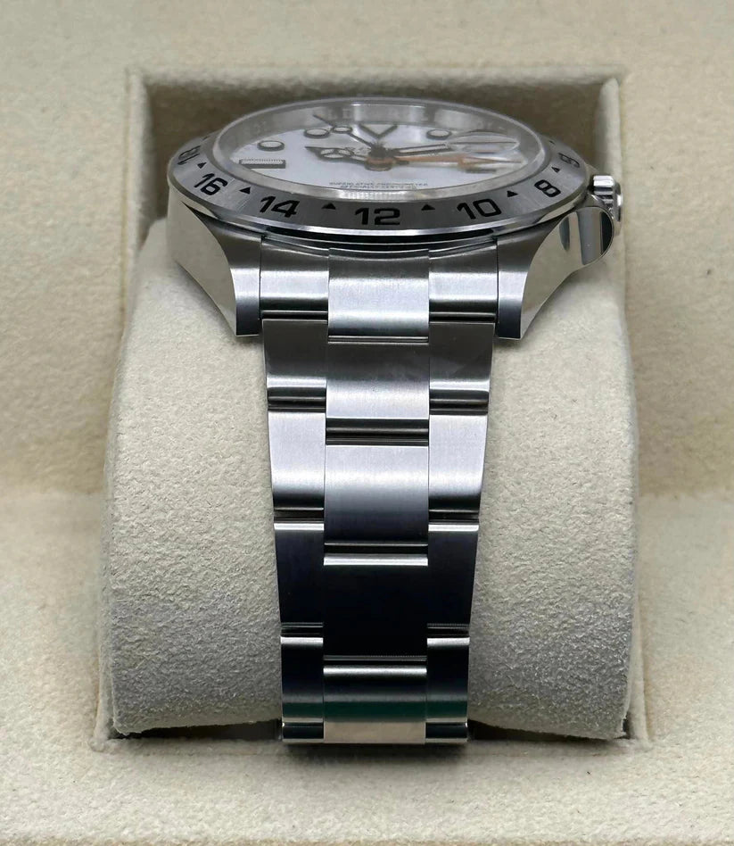【1:1 Super Clone】Rolex Explorer II 226570 42mm White Dial Men’s Watch