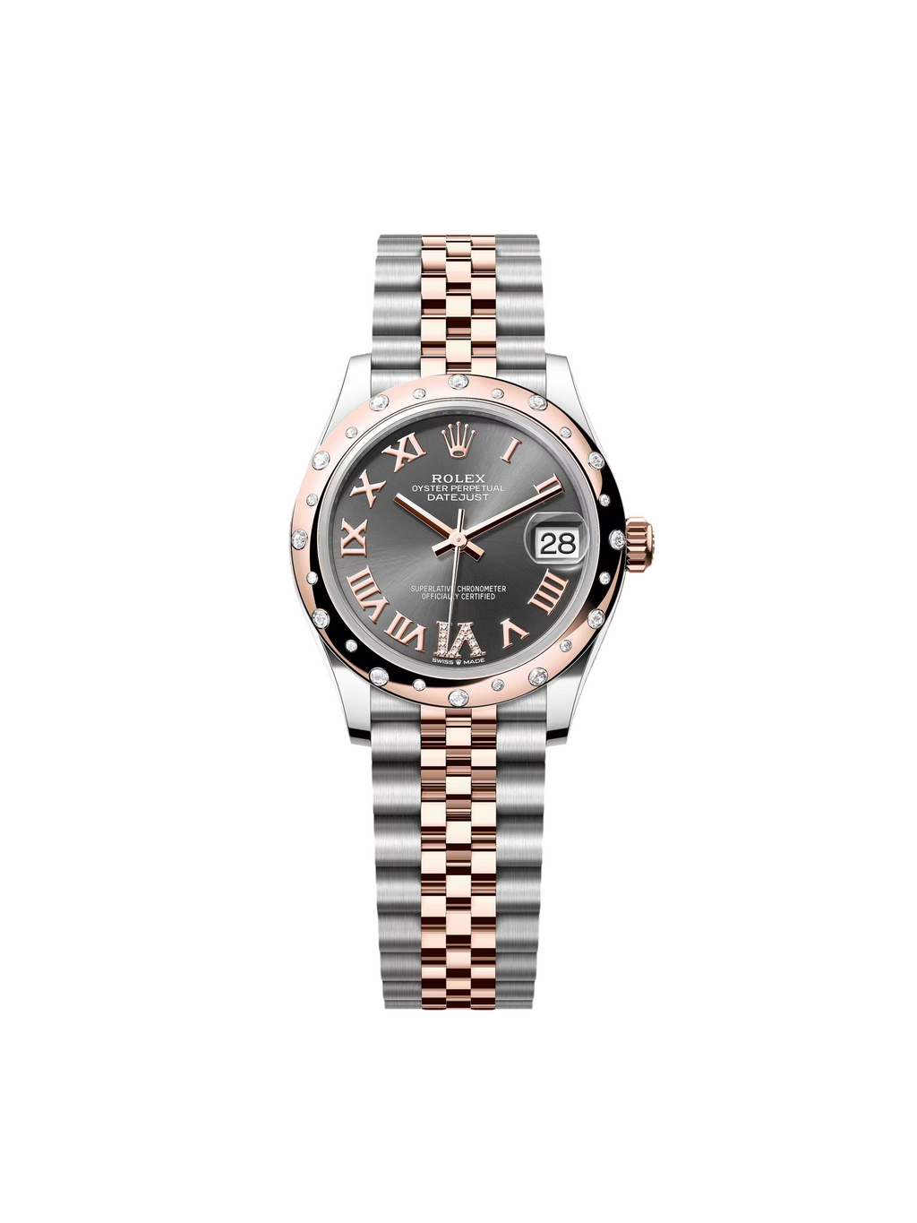 【1:1 Super Clone】 Datejust m278341-0029/0030 Slate Dial 31mm Dial Oyster Bracelet