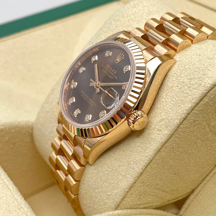 【1:1 Super Clone】 Datejust m278275-0010 Chocolate 31mm Dial