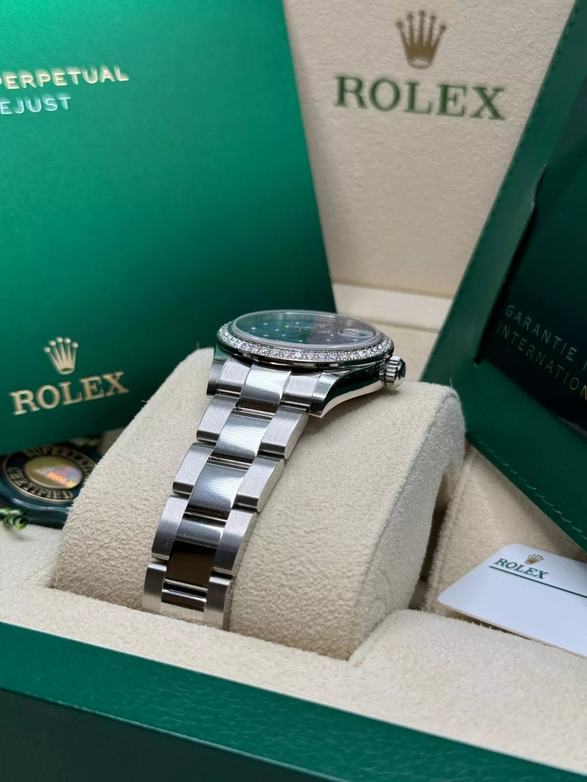 【1:1 Super Clone】 Datejust m278384RBR-0039/0040 Azzurro Blue 31mm Dial Oyster Watch