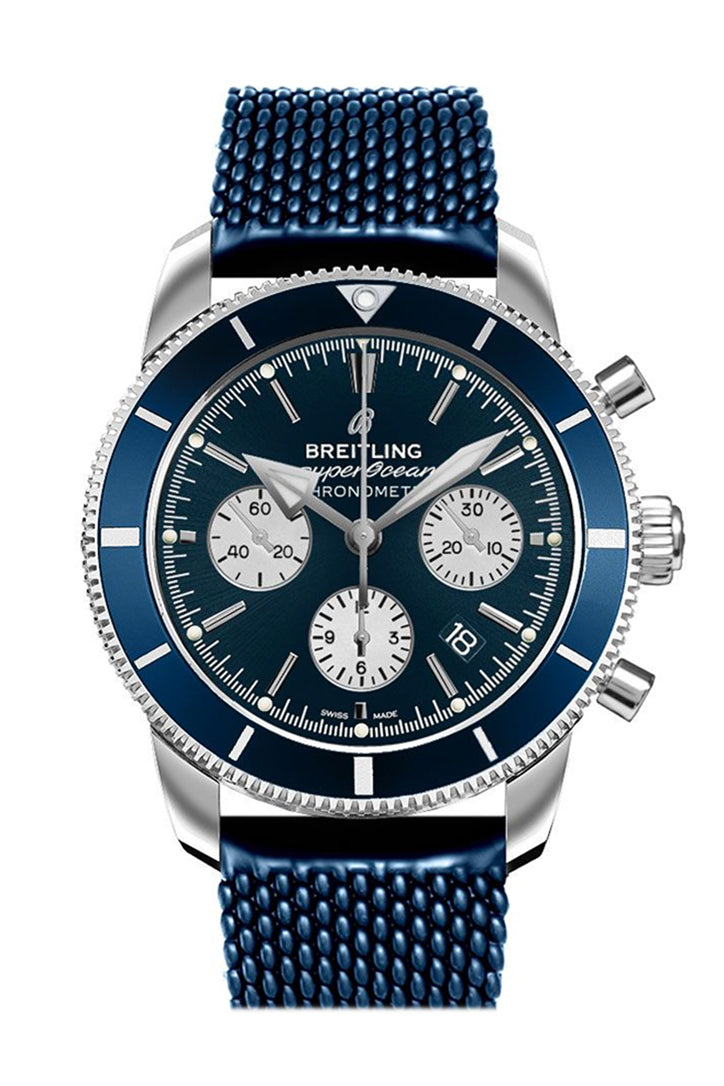 【1:1 Super Clone】Breitling Superocean Heritage B01 Blue Rubber AB0162161 C1S1