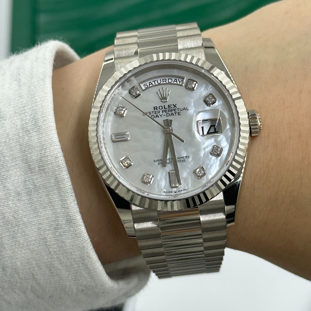 【1:1 Super Clone】  Day-Date M128239-0007 36mm