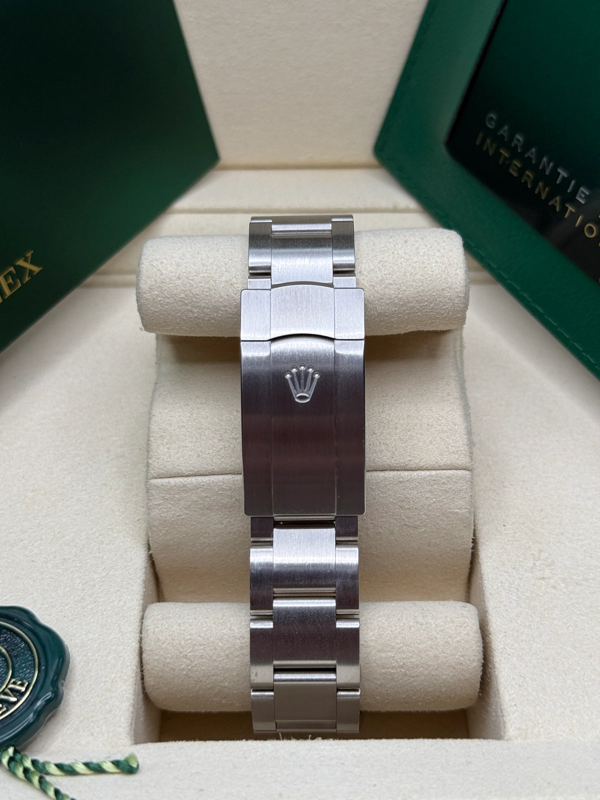 【1:1 Super Clone】  Oyster-Perpetual 41mm 124300-0002 Stainless Steel Black Index Dial Watch