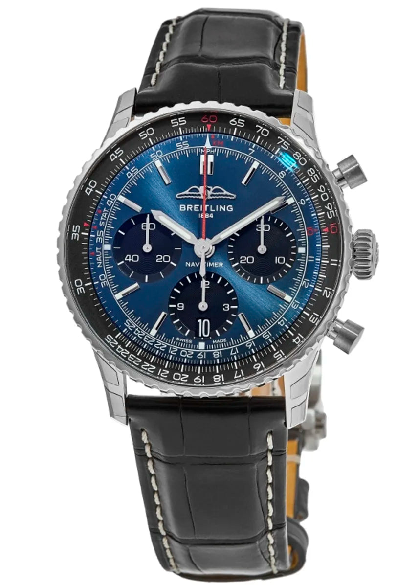 【1:1 Super Clone】Breitling AB0139241C1P1 Navitimer B01 Blue Dial