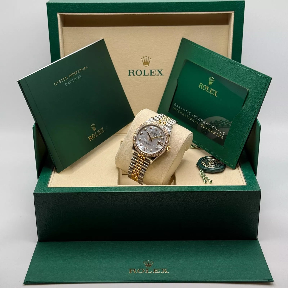 【1:1 Super Clone】 Datejust m278383-0027/0028 31mm Mother of Pearl Dial Oyster Bracelet