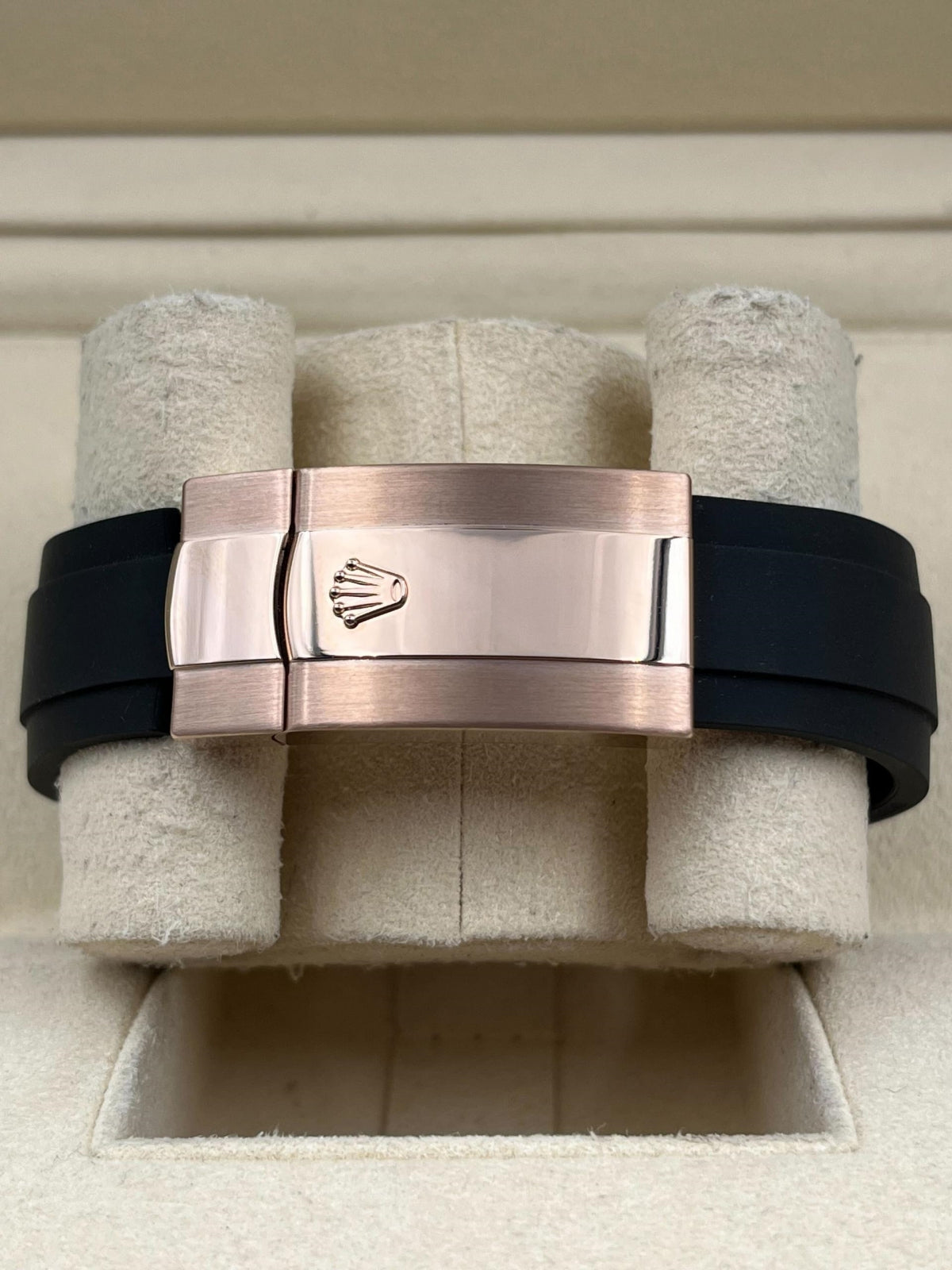 【1:1 Super Clone】  Sky-Dweller 42mm Rose Gold White Dial Oysterflex - 336235