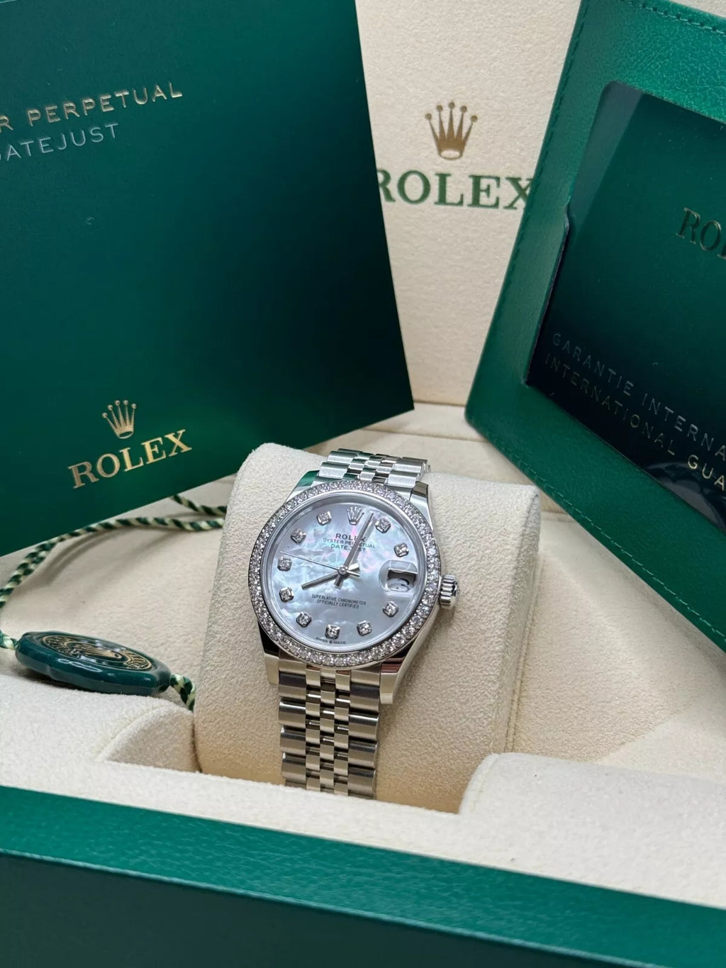 【1:1 Super Clone】 Datejust m278384RBR-0007/0008 Mother-of-Pearl 31mm Dial Oyster Watch