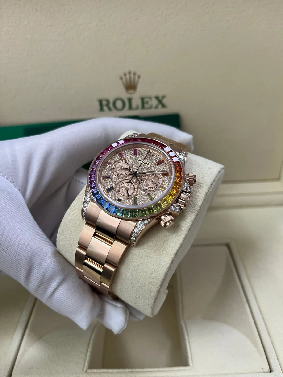 【1:1 Super Clone】 Cosmograph Daytona 116595RBOW 40mm