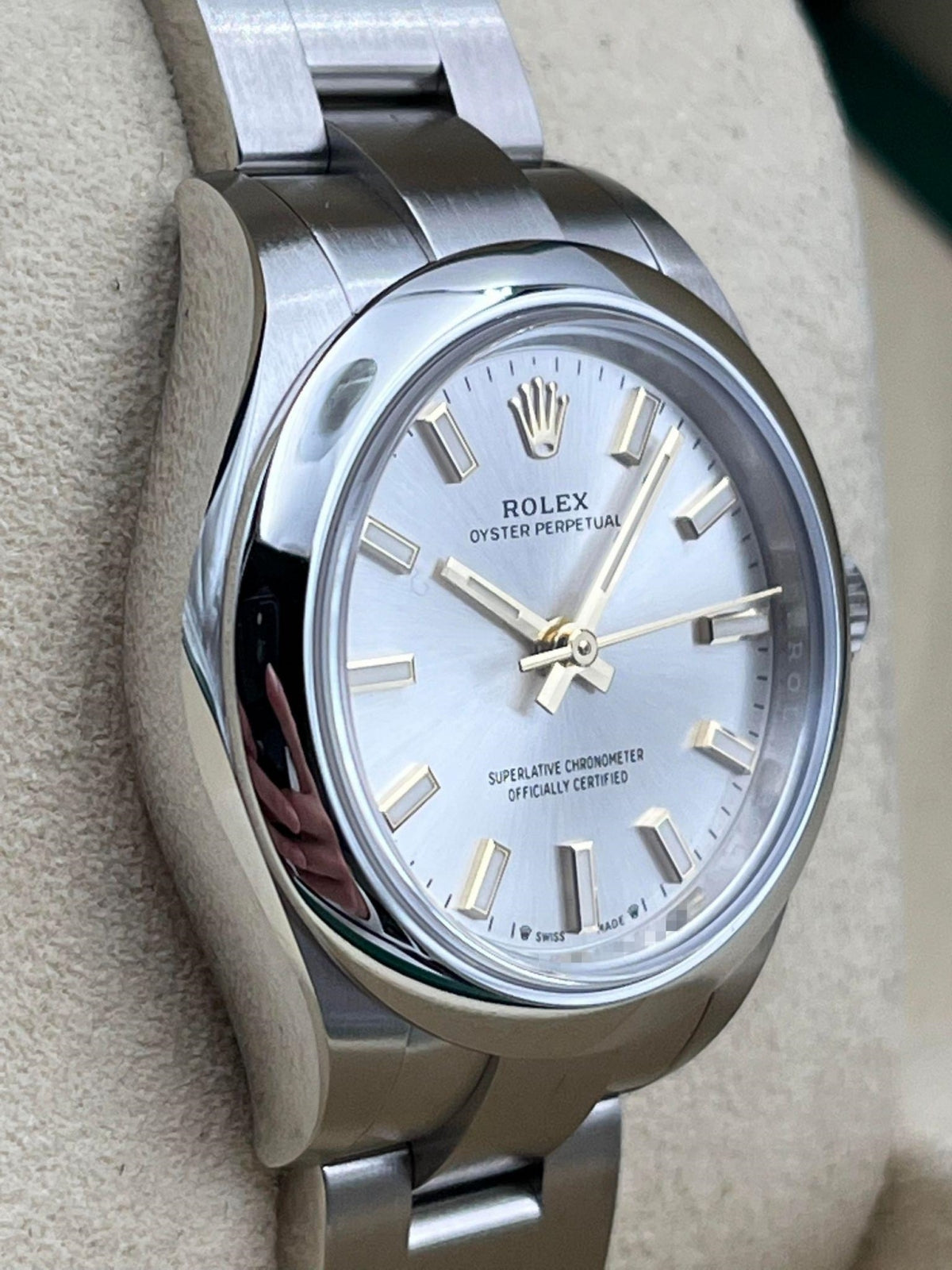 【1:1 Super Clone】 Oyster Perpetual 28mm 276200-0001 Silver Dial Oyster Bracelet Watch