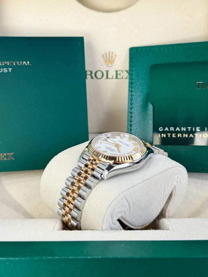 【1:1 Super Clone】 Datejust m278273-0001/0002 31mm White Dial Stainless Steel and Yellow Gold Oyster Watch