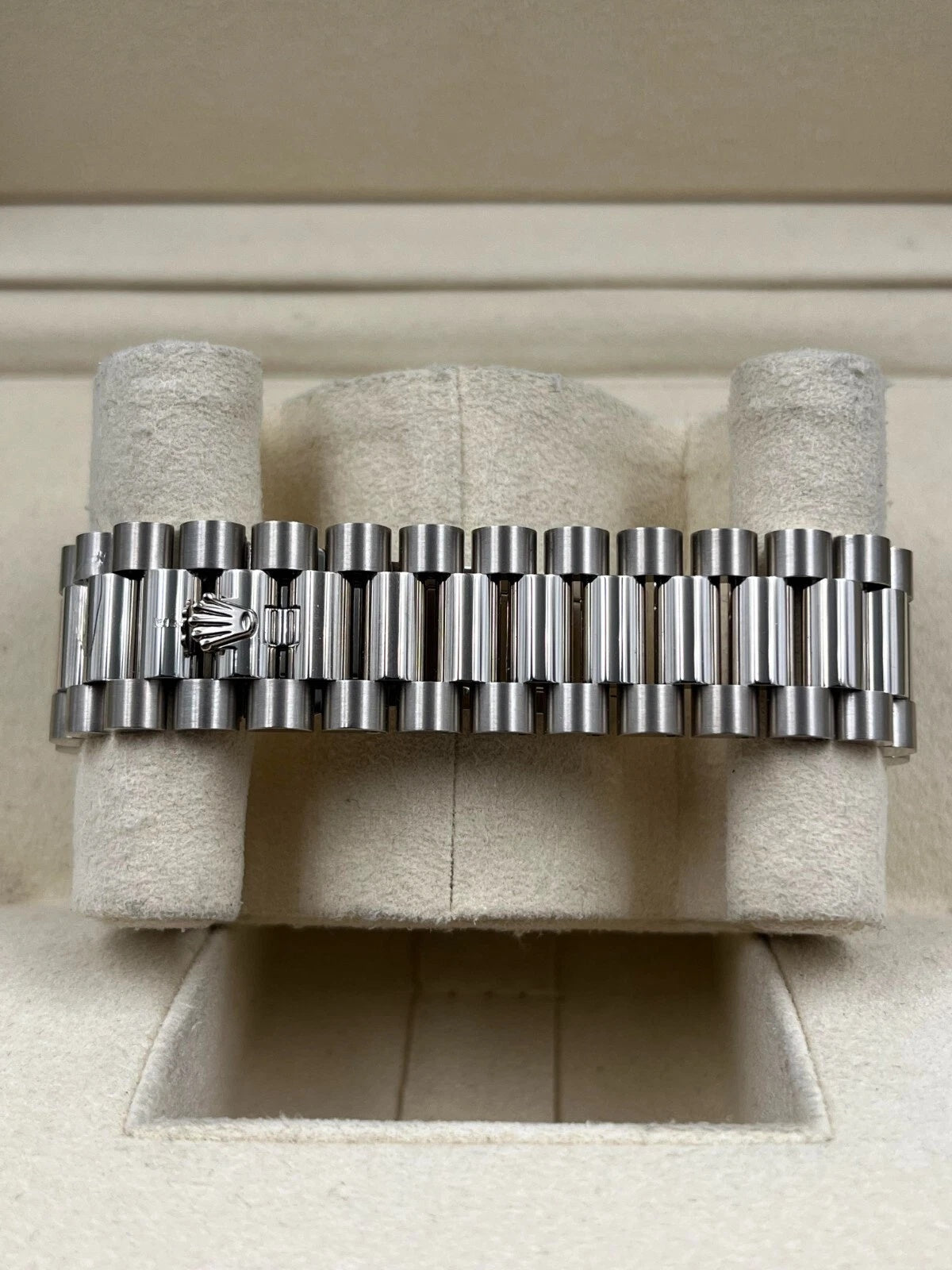 【1:1 Super Clone】  Day-Date 40mm 228349RBR-0039 White Dial President Bracelet