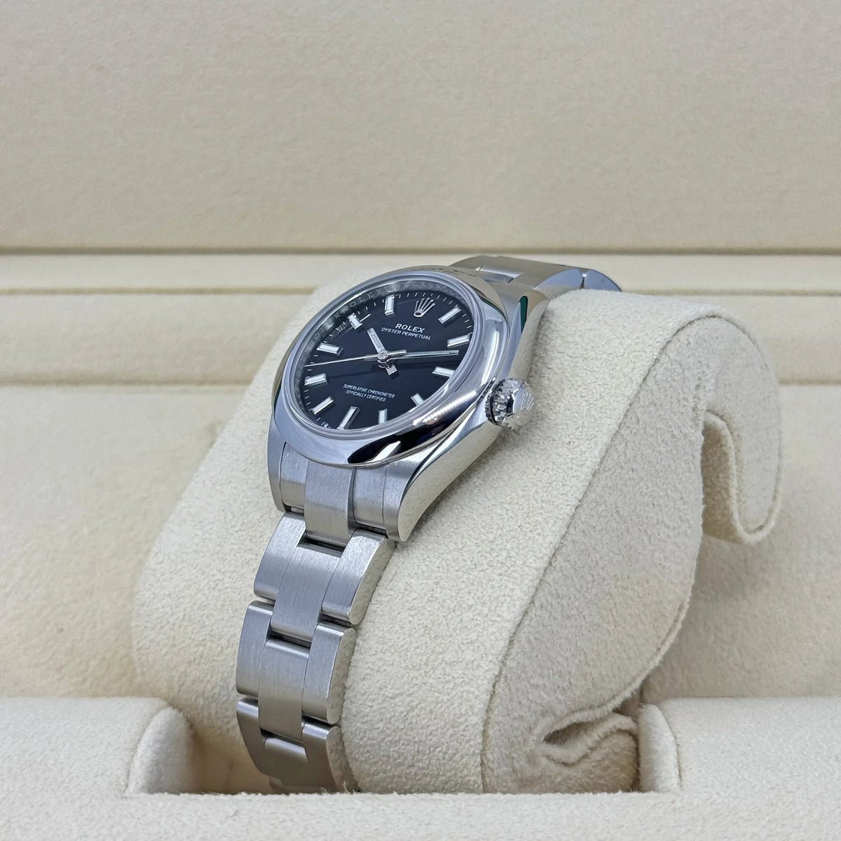 【1:1 Super Clone】 Oyster Perpetual 31mm 277200-0016 Black Dial Oyster Bracelet Watch
