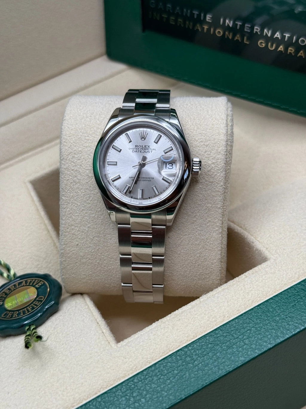 【1:1 Super Clone】 Lady-Datejust 28mm  m279160 Oyster Perpetual Silver Dial Oyster Bracelet