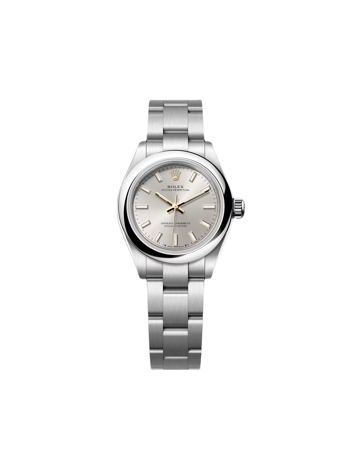 【1:1 Super Clone】 Oyster Perpetual 28mm 276200-0001 Silver Dial Oyster Bracelet Watch