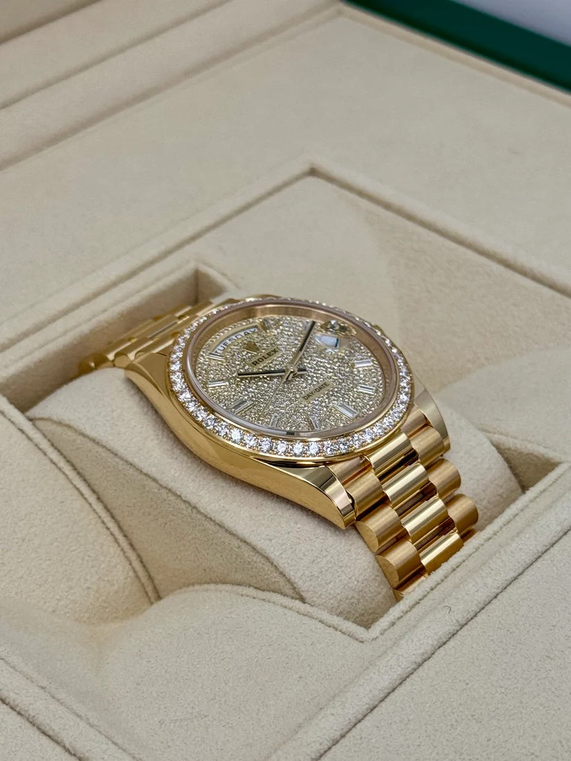 【1:1 Super Clone】 Day-Date 40mm Diamond Dial Watch 228348RBR-0037