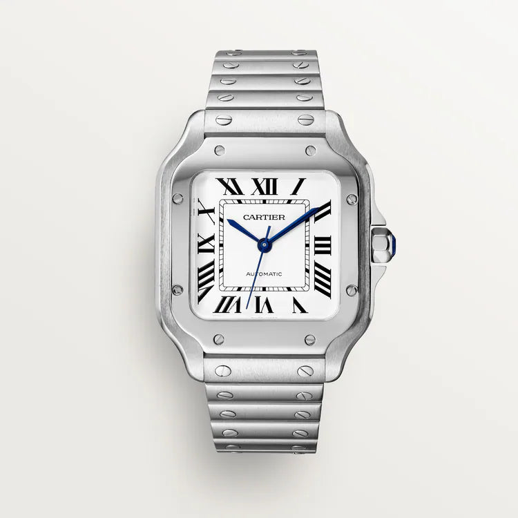 【1:1 Super Clone】SANTOS Classic Silver 35mm