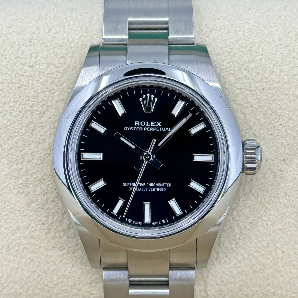 【1:1 Super Clone】 Oyster Perpetual 31mm 277200-0016 Black Dial Oyster Bracelet Watch