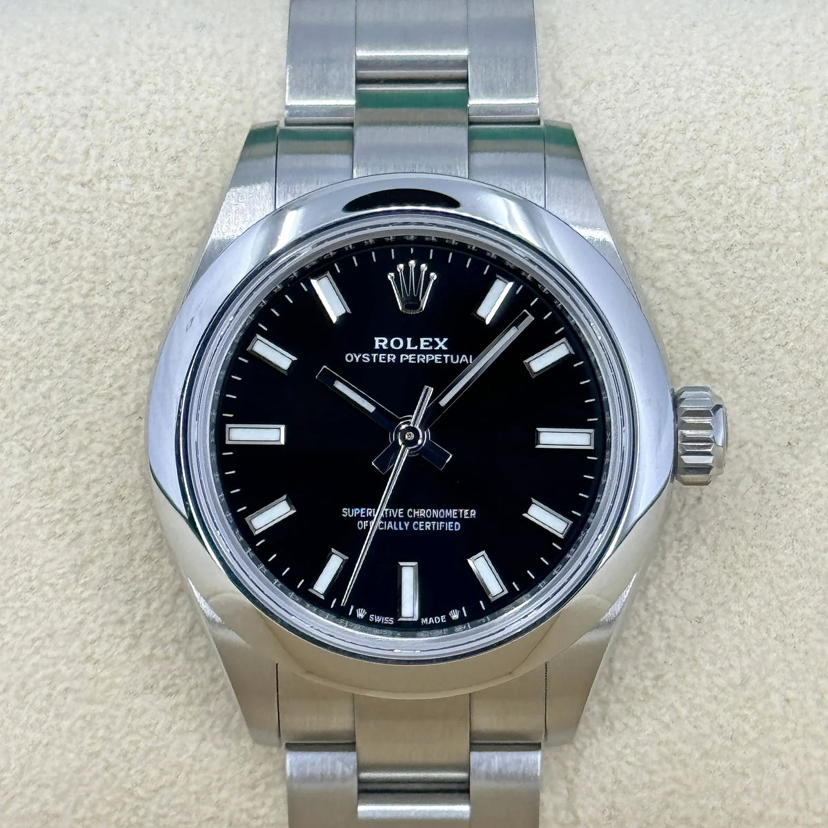 【1:1 Super Clone】 Oyster Perpetual 31mm 277200-0016 Black Dial Oyster Bracelet Watch
