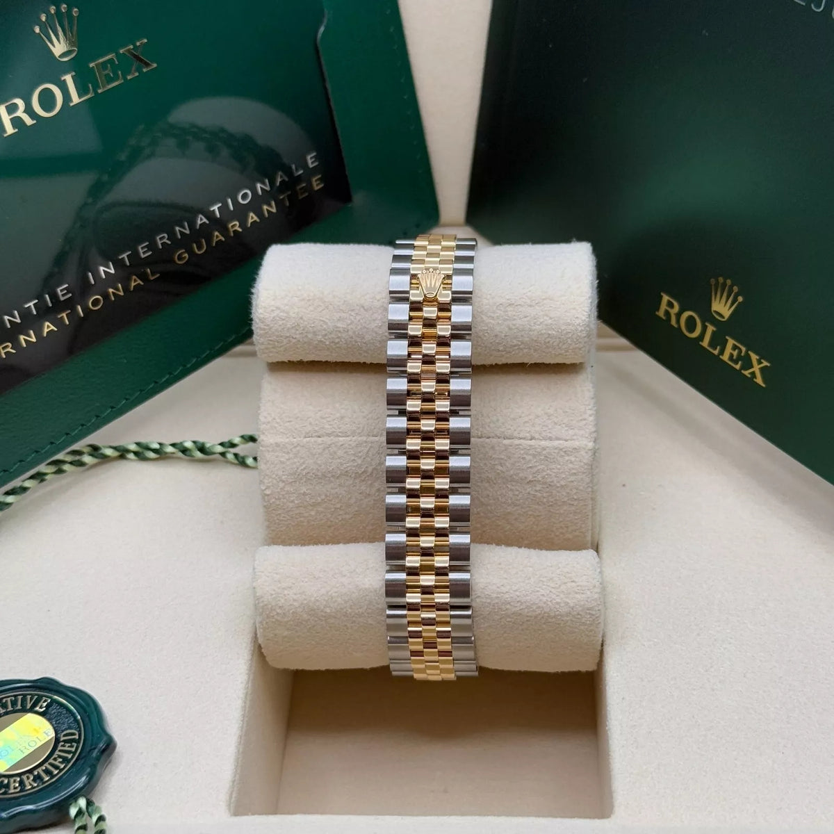 【1:1 Super Clone】 Lady-Datejust 28mm 279173 White Roman Dial Oyster Bracele